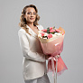 Букет с диантусами микс  1